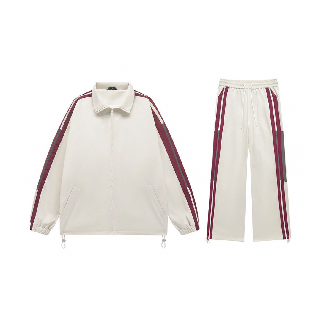 QIAO - 運動風套裝 <兩件組> 風衣+風褲