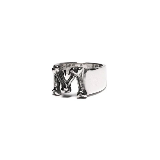 MAPLE "M" BONE RING - 24FW