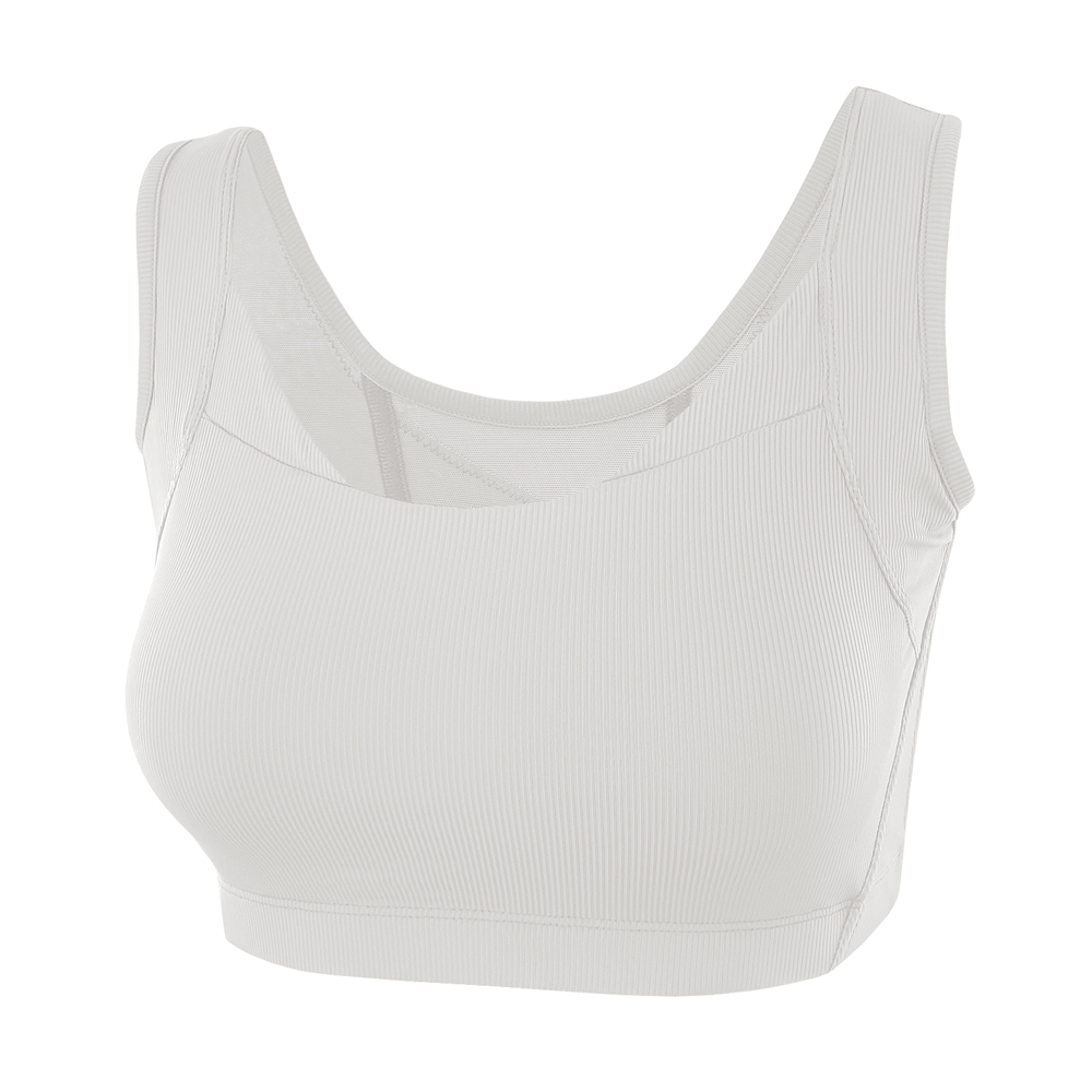 頂級高承托：交叉背帶加八支軟膠骨支撐矯正寒背運動胸圍 (0822P）