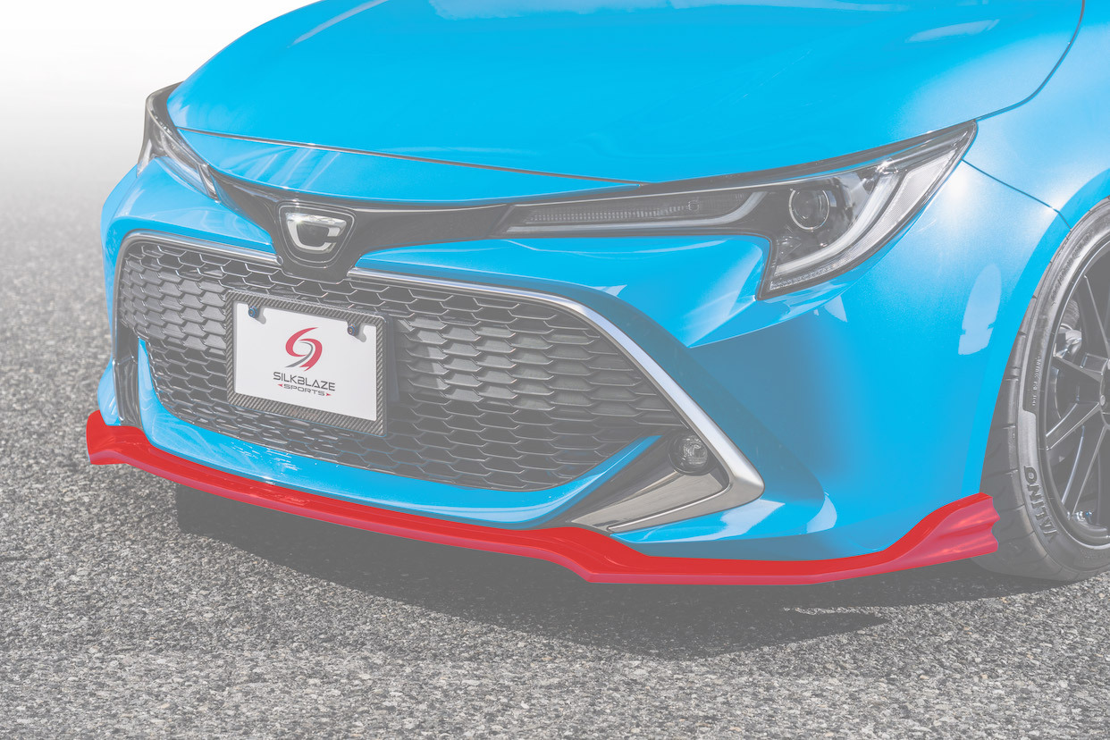 SILKBLAZE SPORTS FRONT SPOILER Type-S COROLLA SPORT