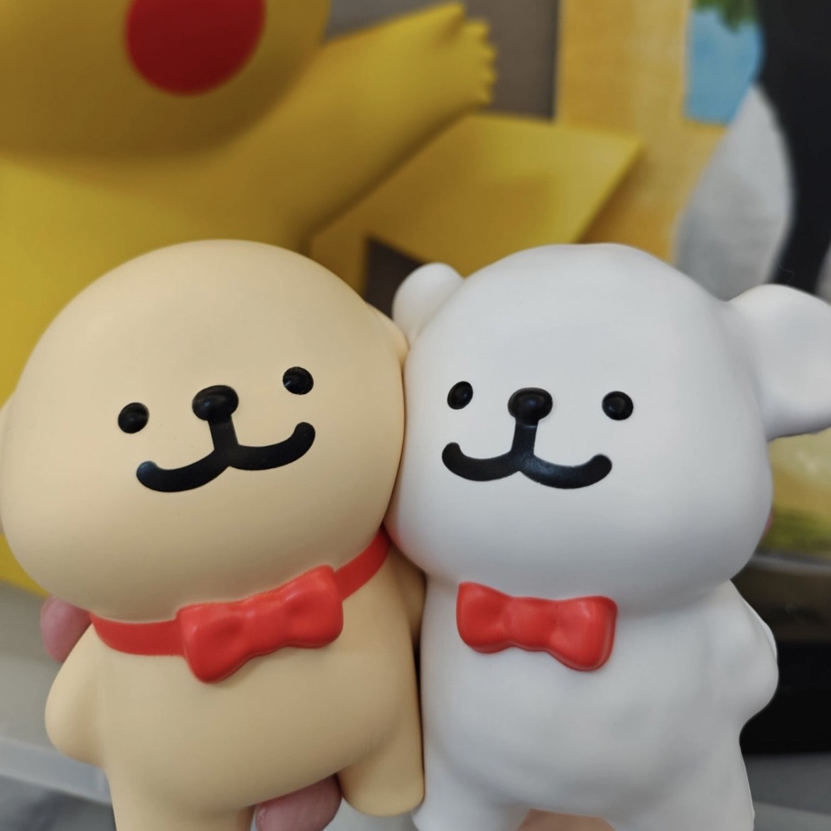 線條小狗 領結款 小金毛 小白 舒壓 解壓 捏捏樂/預購