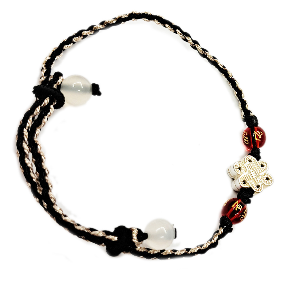 吉祥結{純銀}中國結手鍊【十方】153487