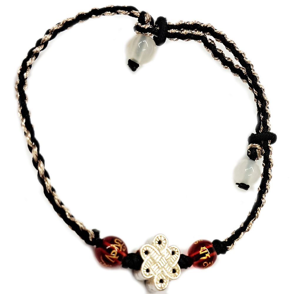 吉祥結{純銀}中國結手鍊【十方】153487