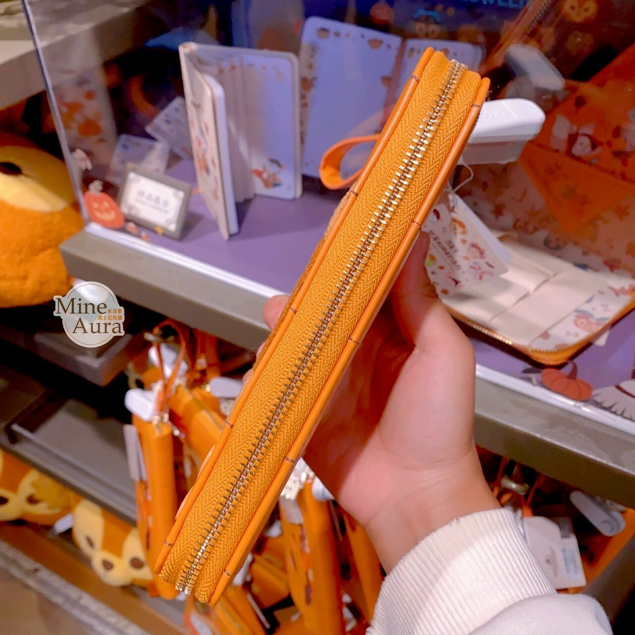 (限時特價) 2024 萬聖節限定 達菲 Duffy 與好友們 圖案 筆袋 收納包 -上海迪士尼樂園