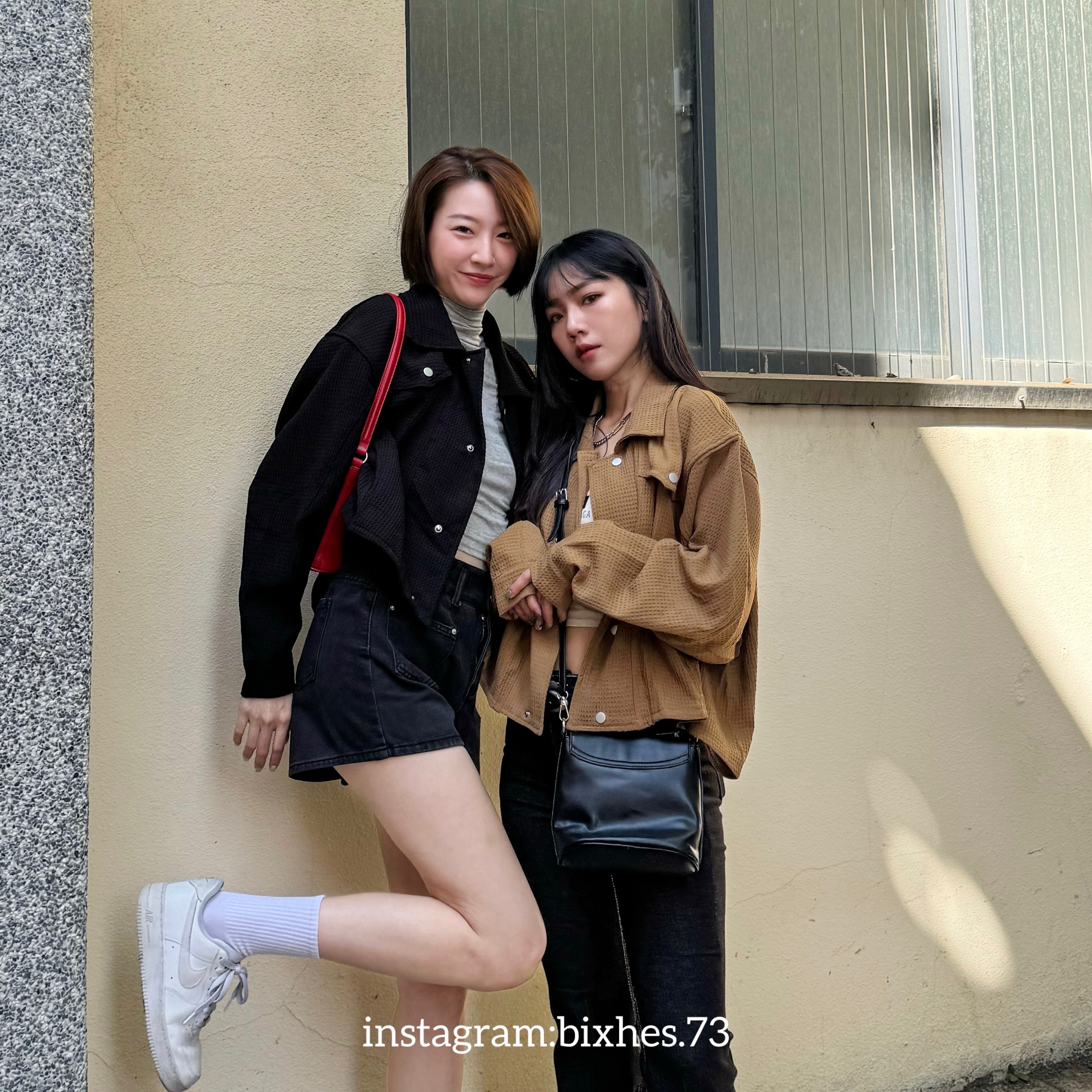 質感華夫格排扣外套(F00044)