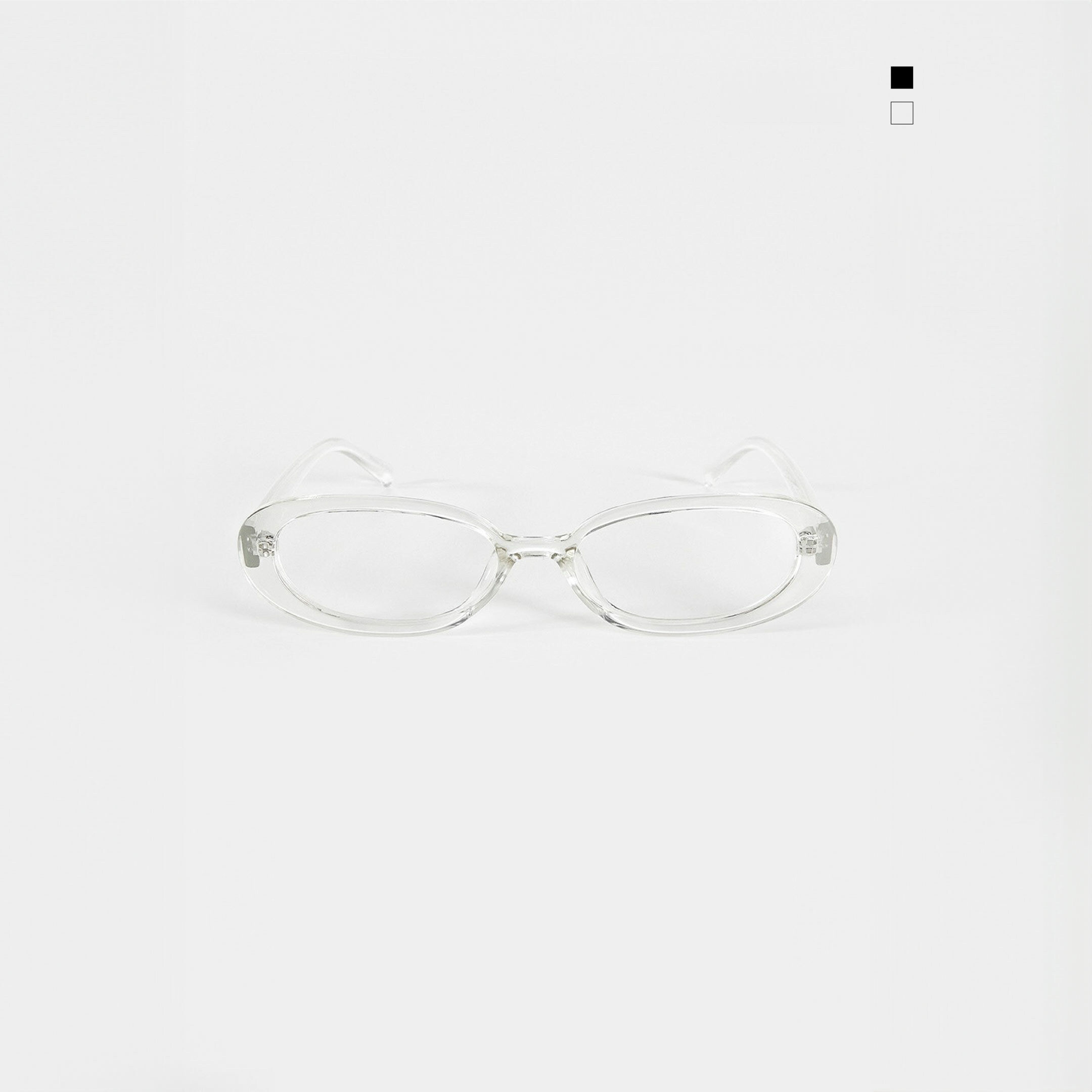 韓國 時尚 時髦 大膽 橢圓 造型 眼鏡