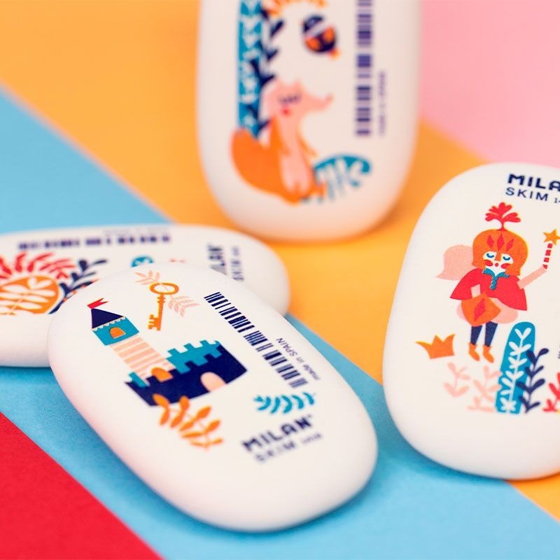 MILAN橢圓橡皮擦1416_故事森林(隨機出貨)