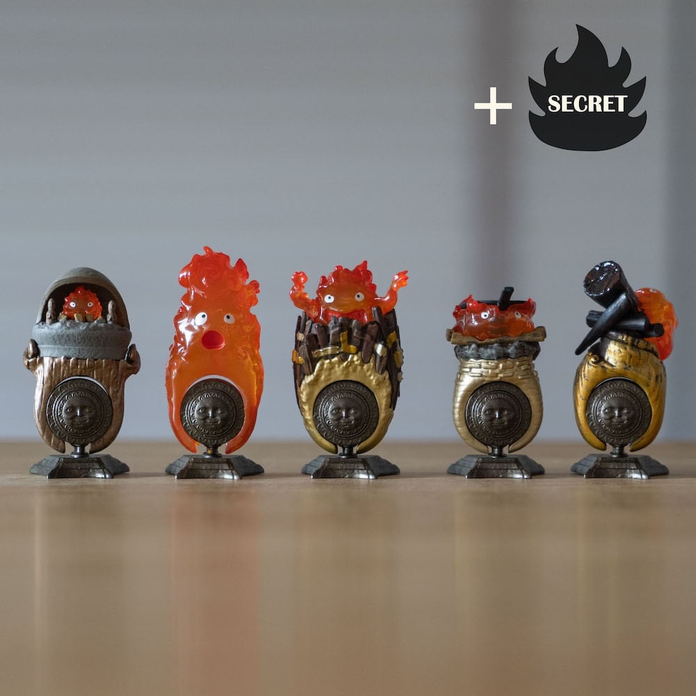 吉卜力 宮崎駿 霍爾的移動城堡 卡西法戒指 盲盒 盒玩