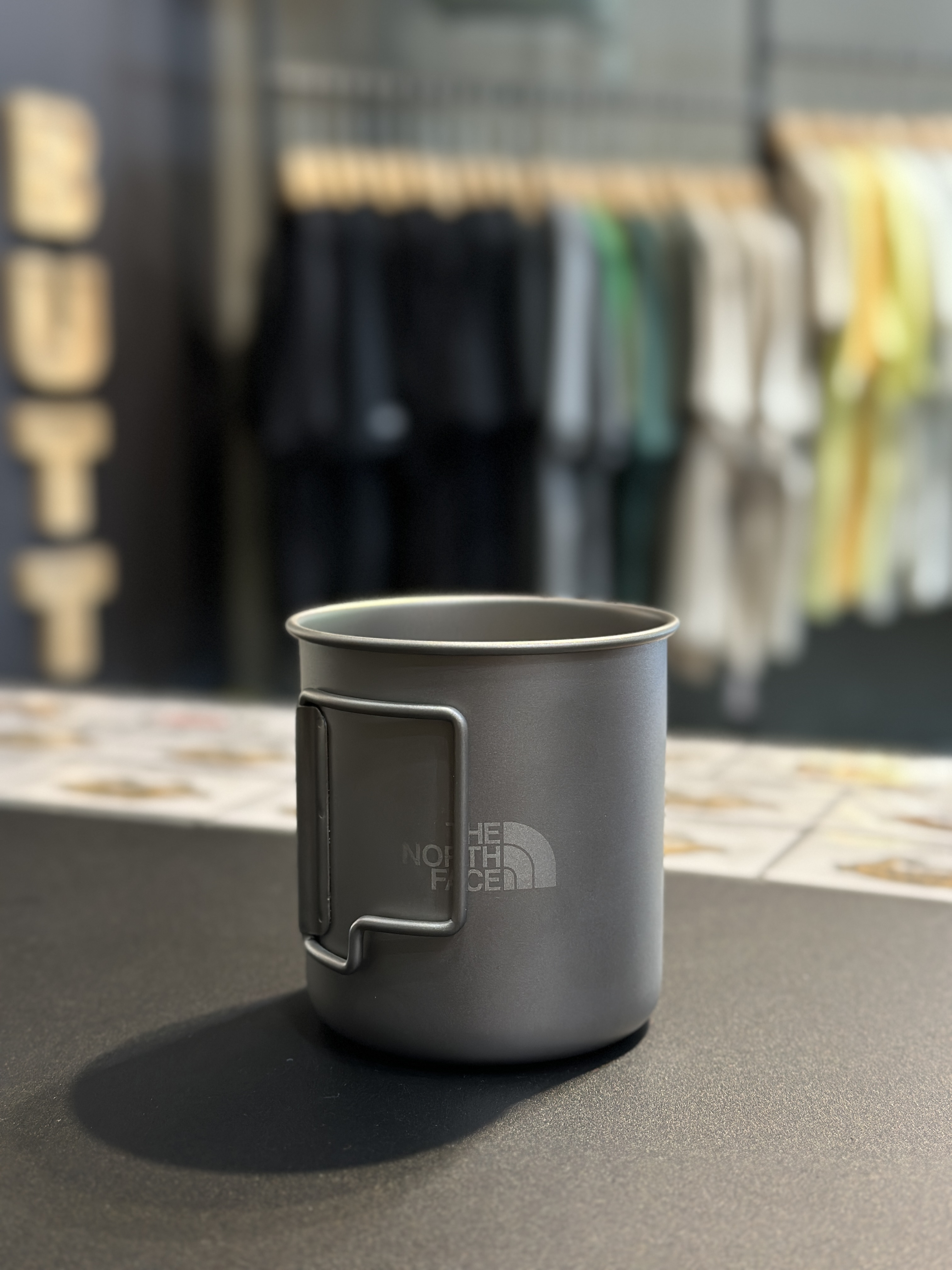 【現貨】The North Face TITANUM MUG CUP 420ML 輕量化折疊鈦杯 NA5CQ55