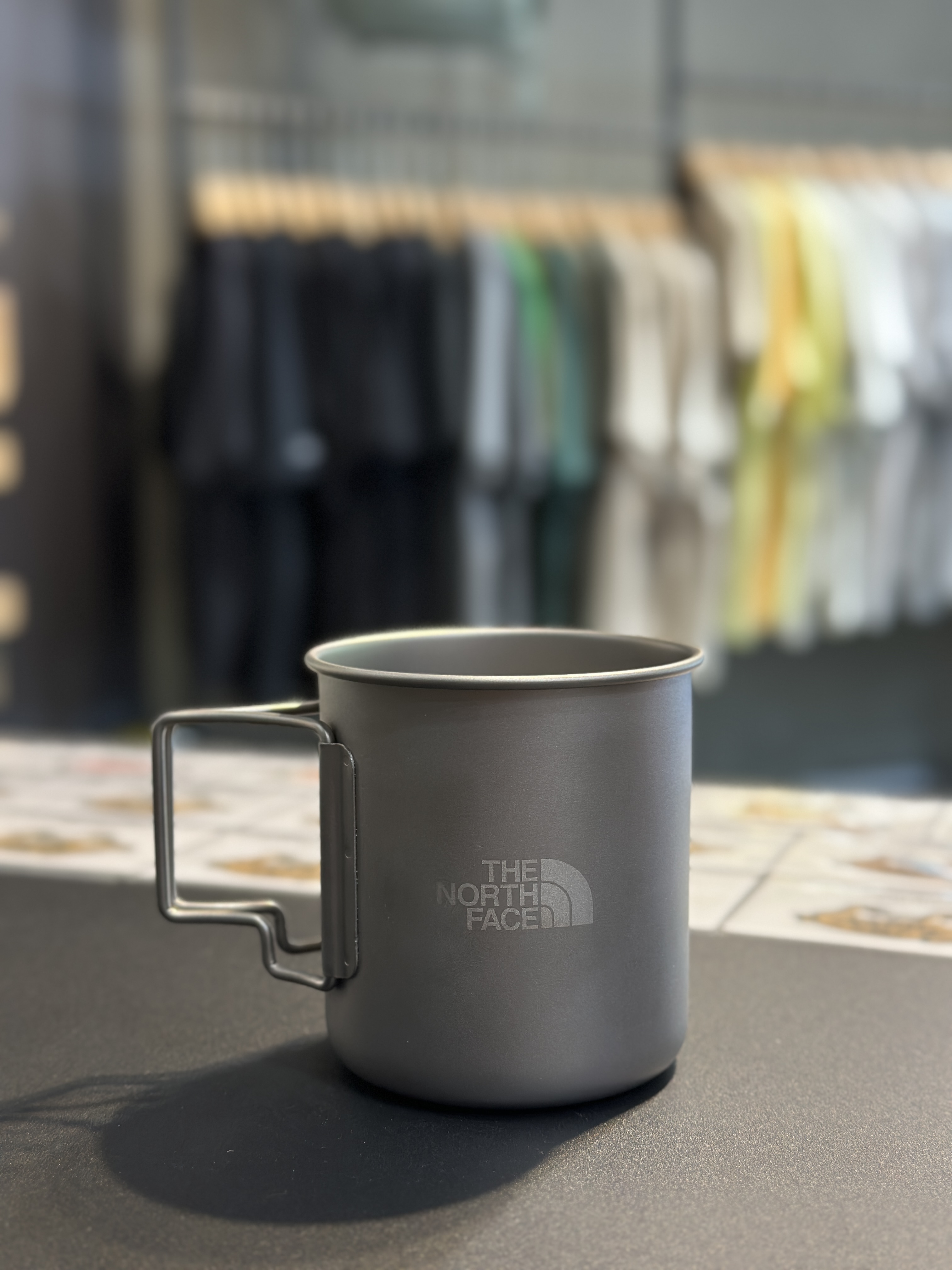 【現貨】The North Face TITANUM MUG CUP 420ML 輕量化折疊鈦杯 NA5CQ55