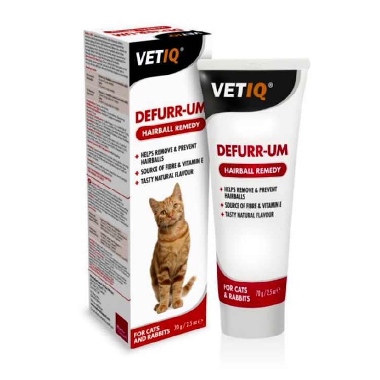 VETIQ｜DEFURR-UM Hairball Remedy 貓用去毛球膏 70g
