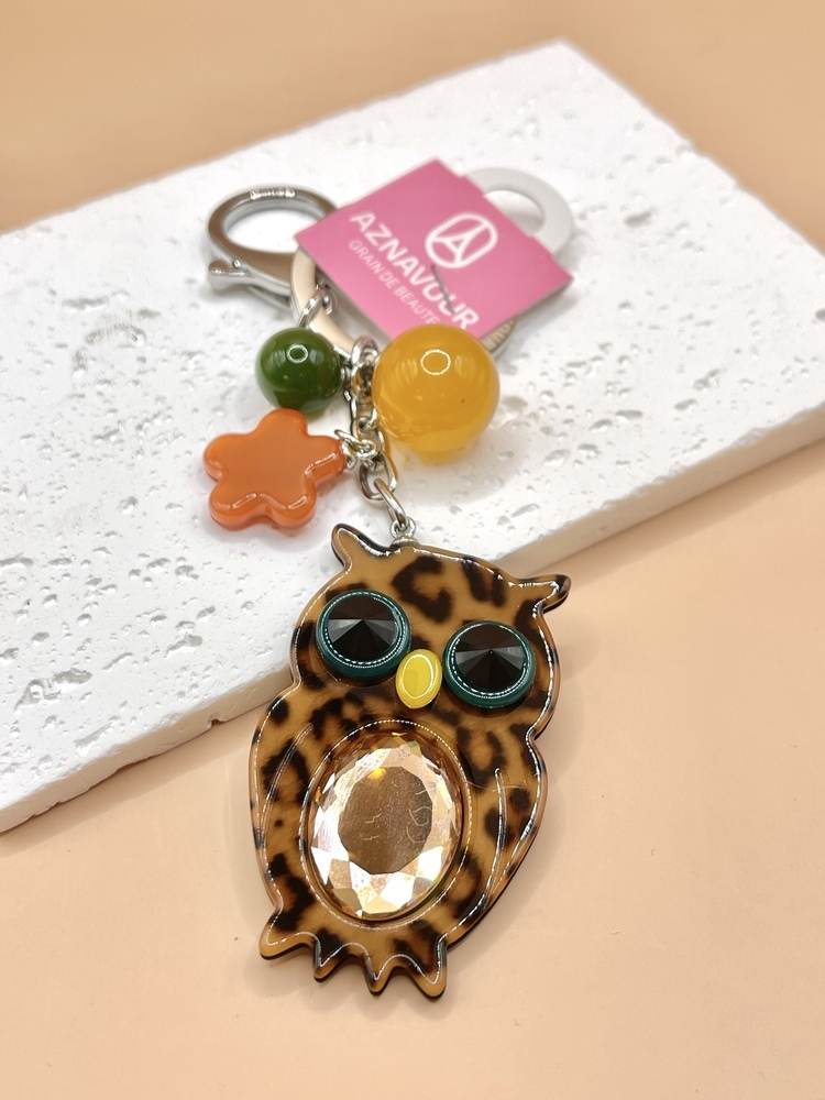 『GD』大鑽豹紋貓頭鷹吊飾
