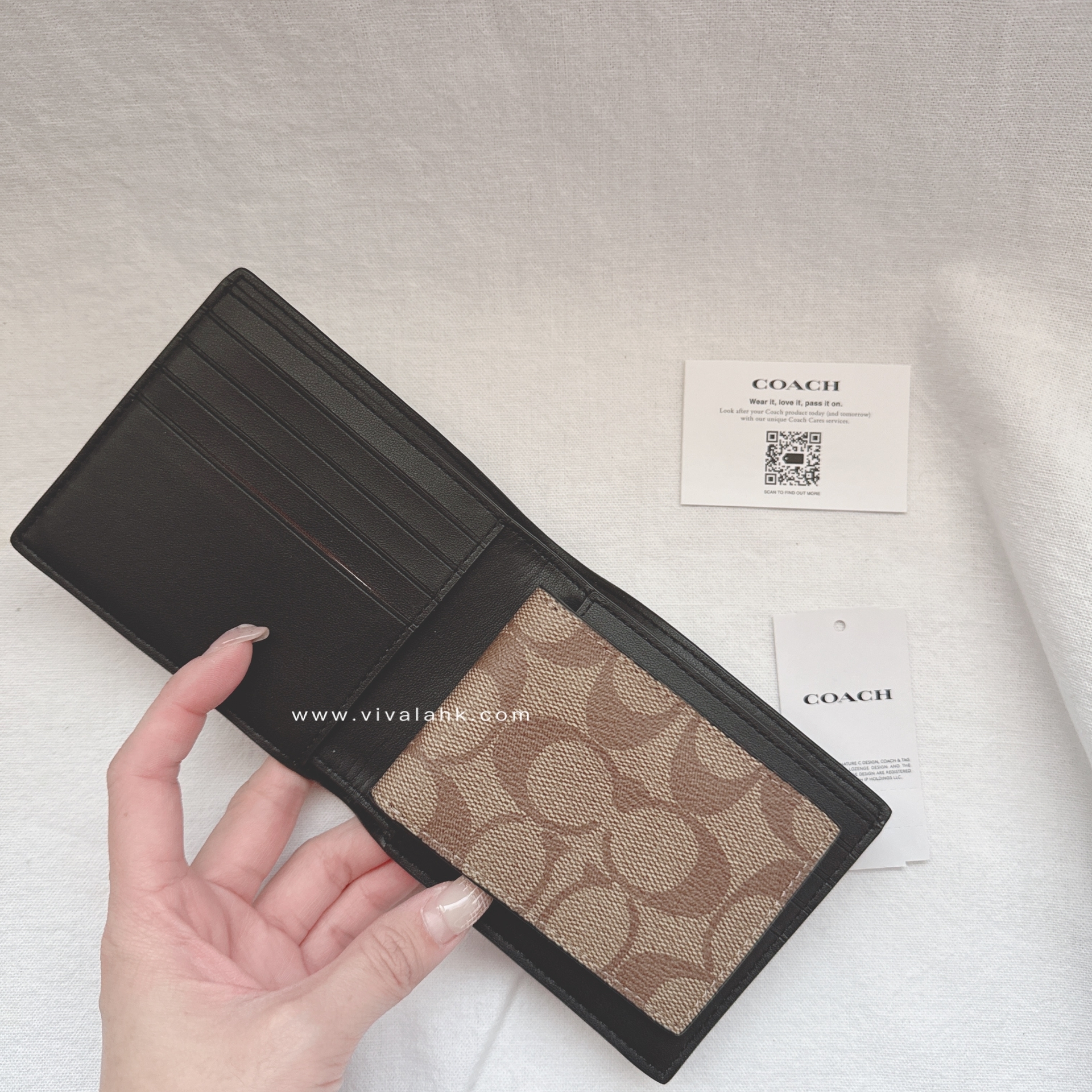 Coach - 3 In 1 Wallet in Signature Canvas CR905 CW380