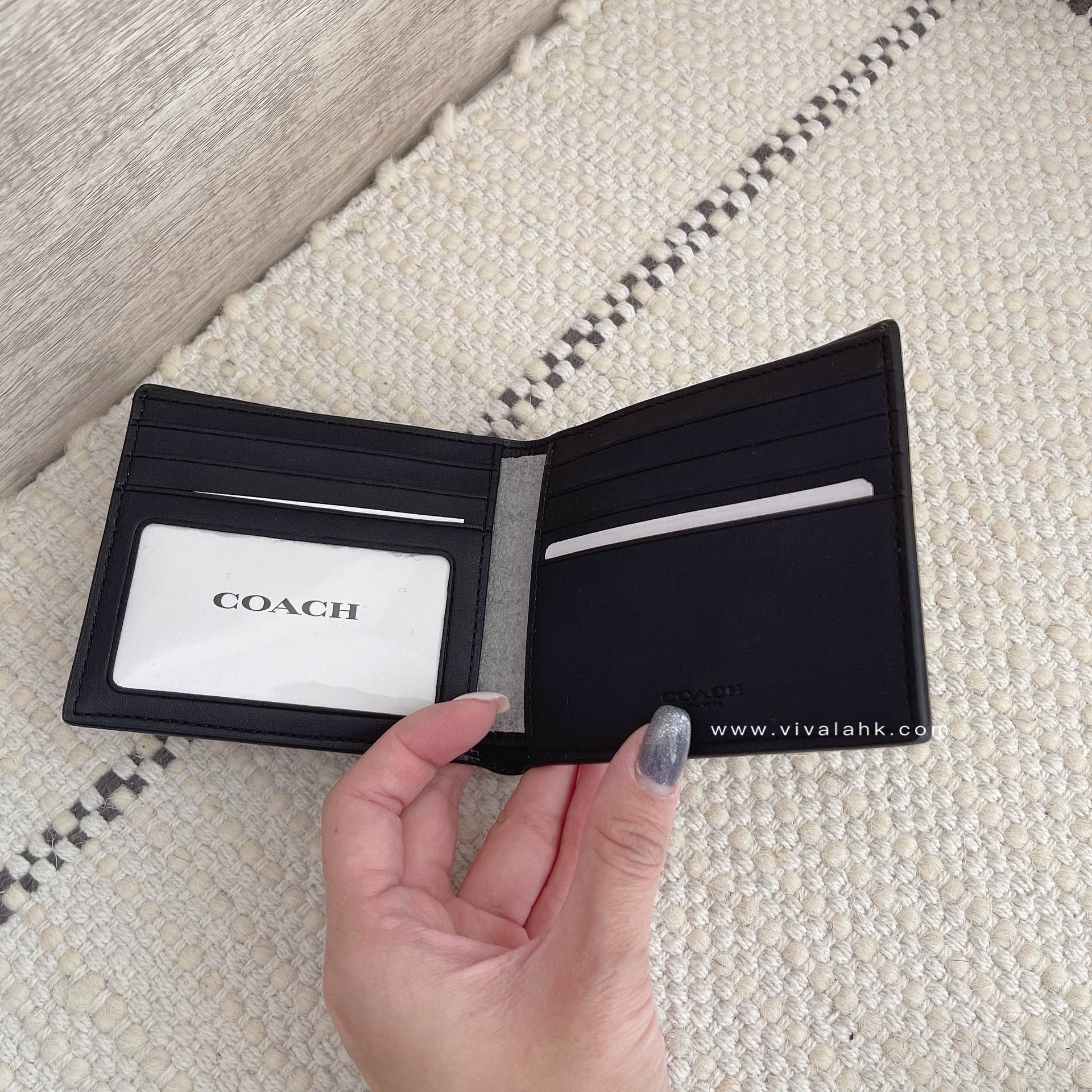 Coach - ID Billfold Wallet in Signature Canvas (66551)