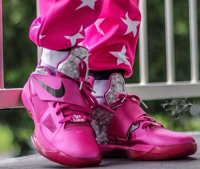 【Focus Store】現貨秒發 Nike Zoom KD 4 "Aunt Pearl" 乳癌 HF9098-600