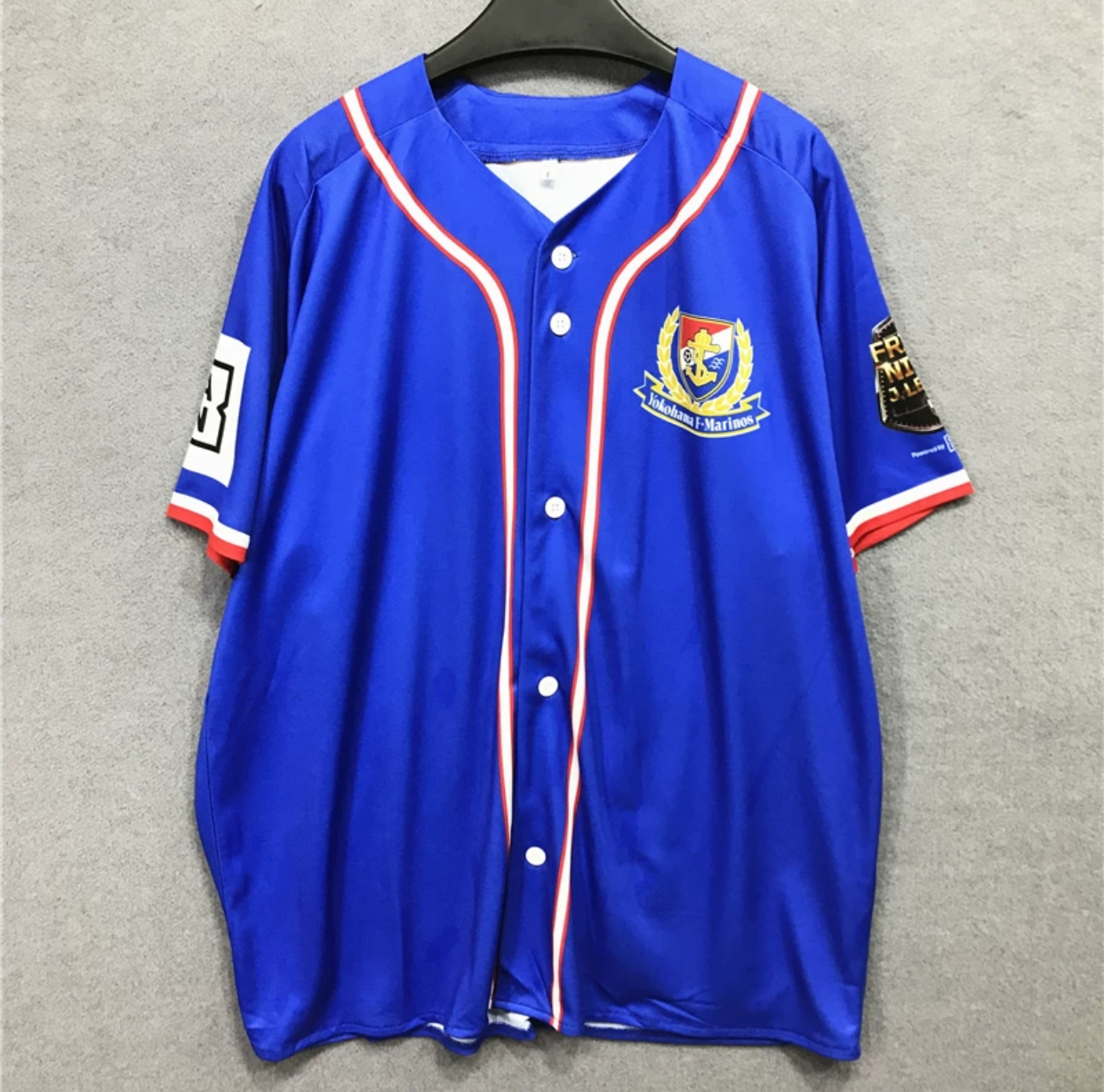 2019 Yokohama Marinos Friday Night J.League Collaboration Baseball Shirt