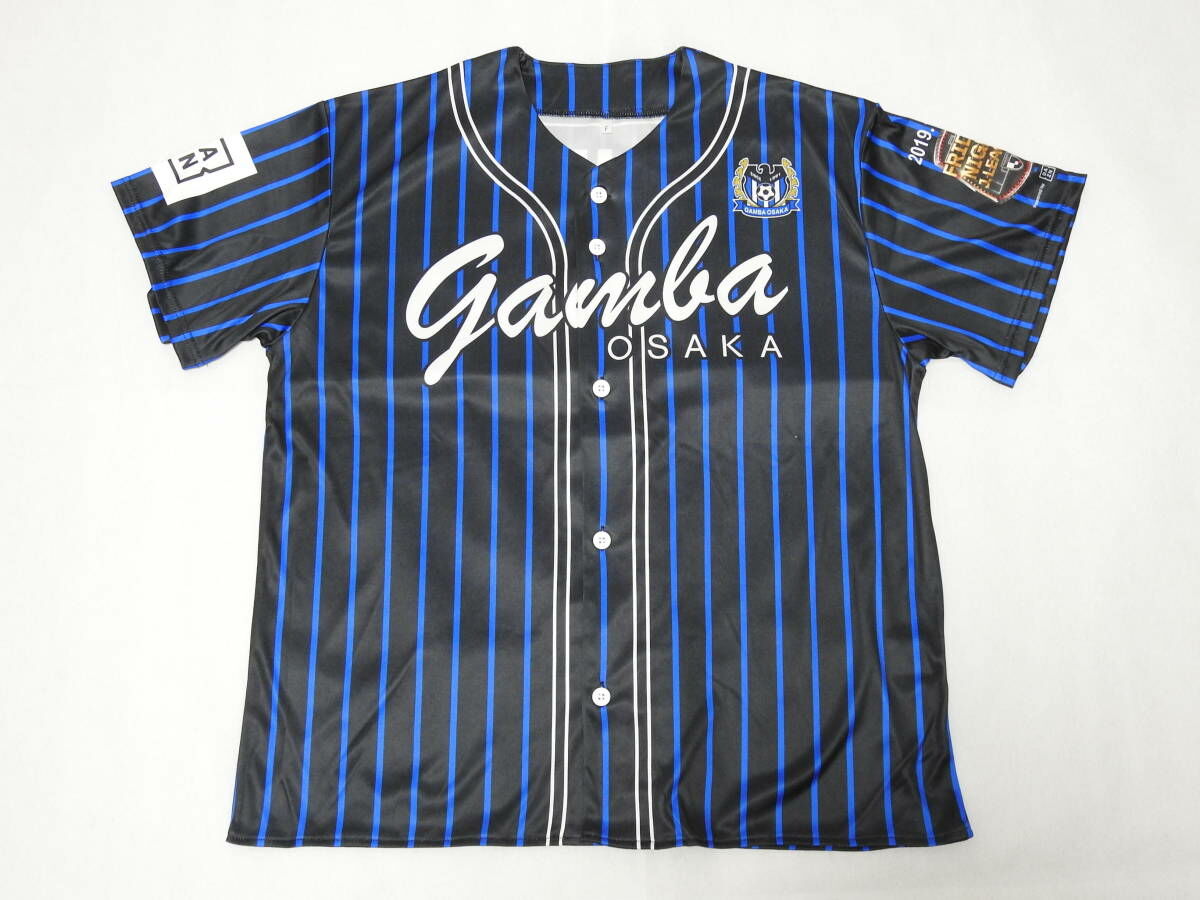 2019 Gamba Osaka Friday Night J.League Collaboration Baseball Shirt