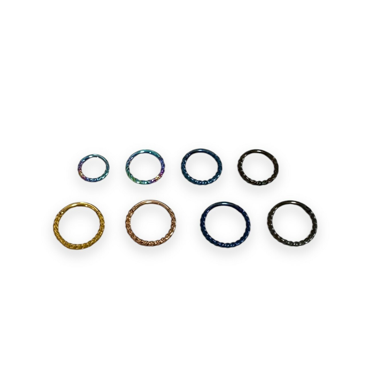 鋼-一體式-螺旋圈 5色