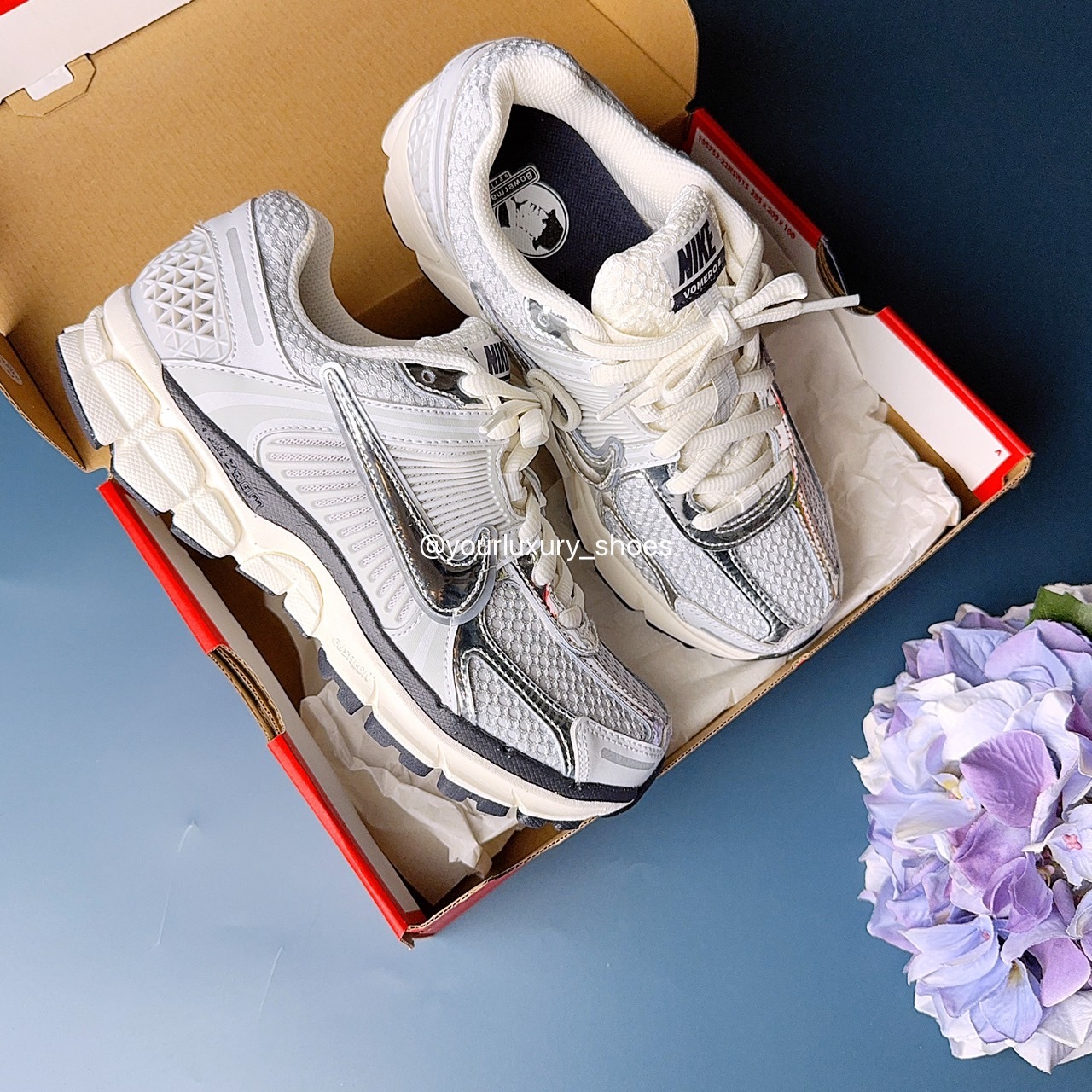 【Luxury】Nike Zoom Vomero 5 Photon Dust 白銀