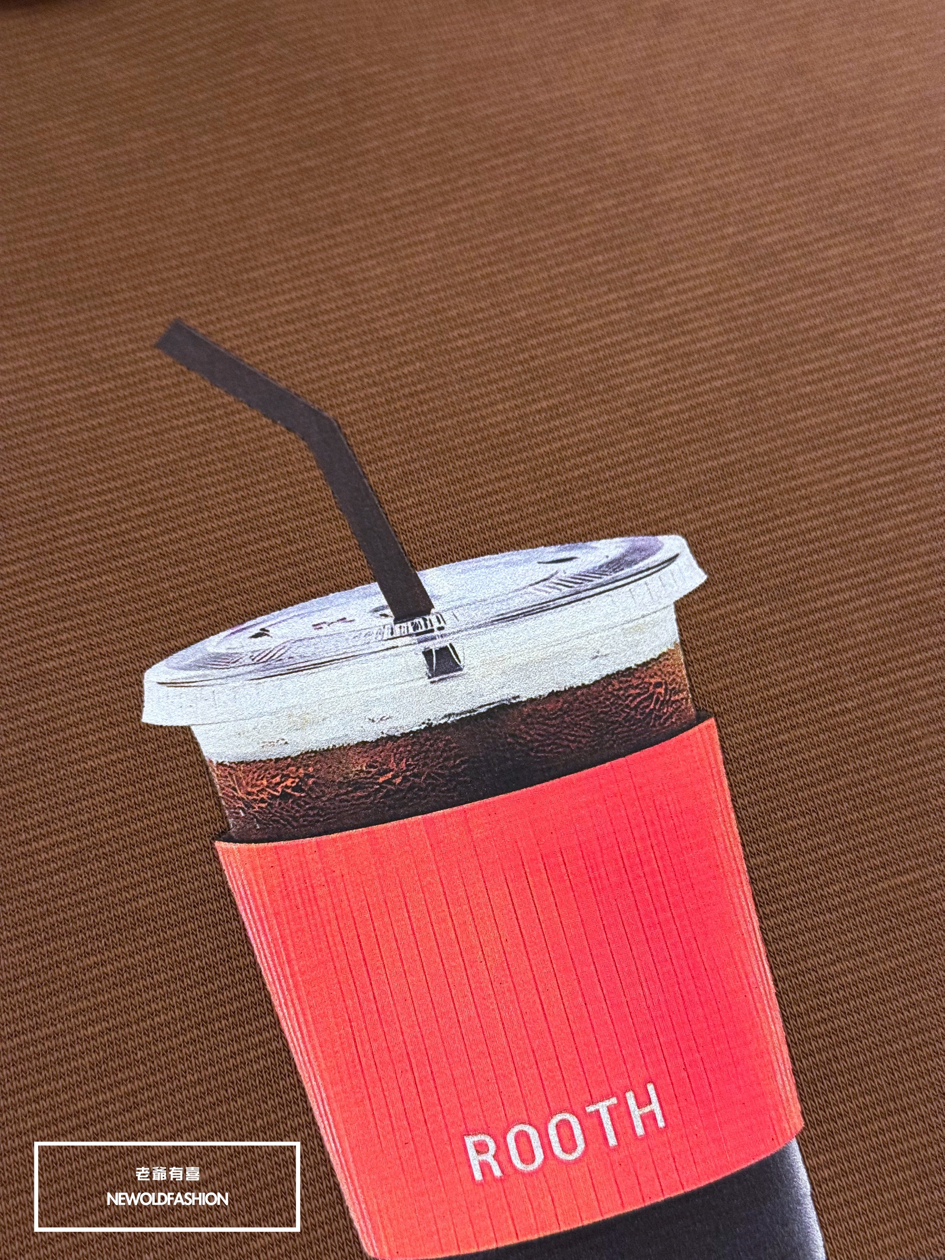 『新品上市』重磅Rooth美式咖啡大學T-咖(NOF24091610)