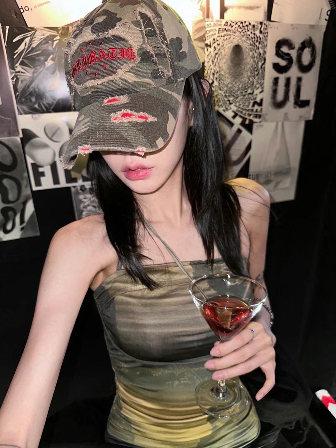 《K》韓國選貨-破壞歌德字老帽