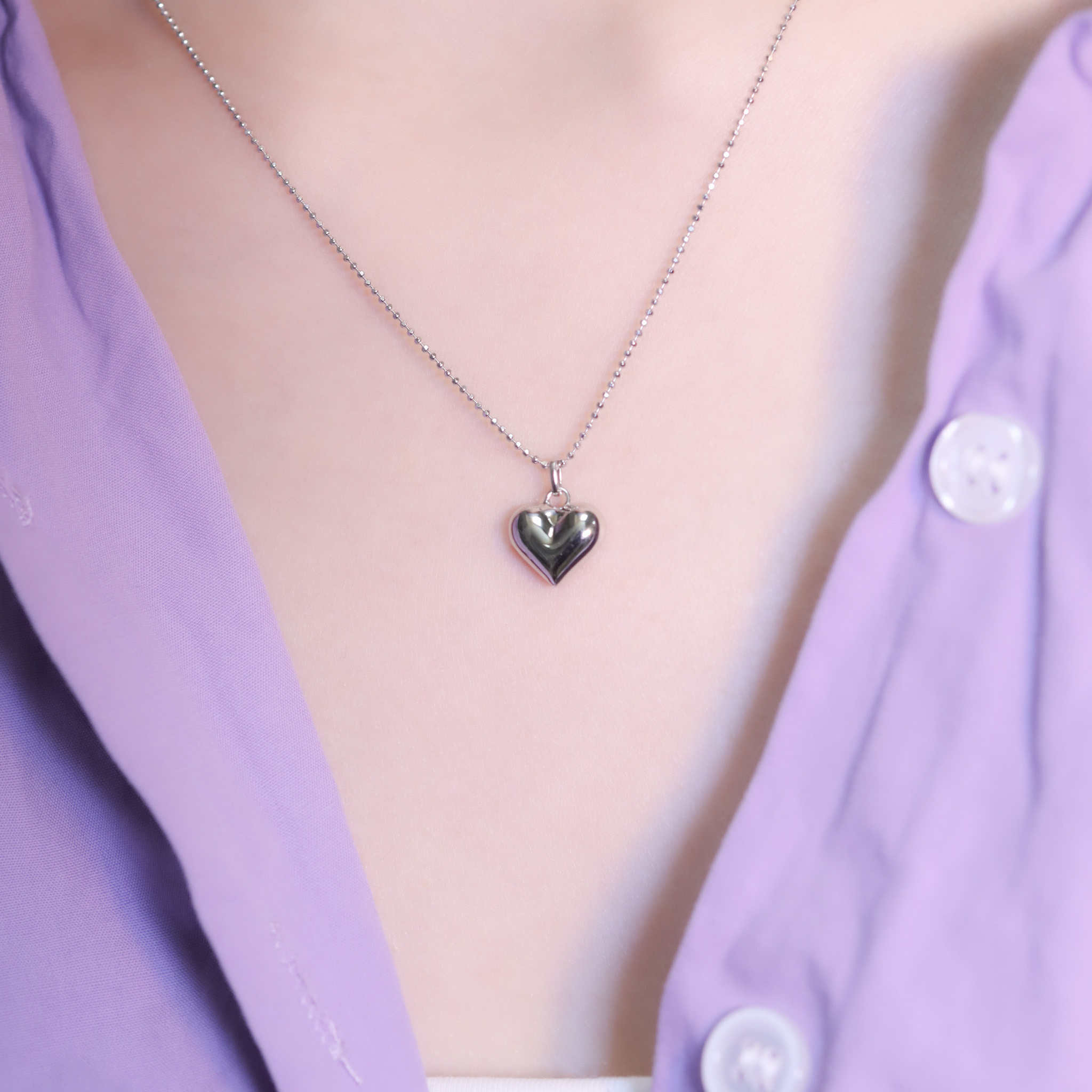 | 925 Silver | Full Of Love Necklace | NE1216 |