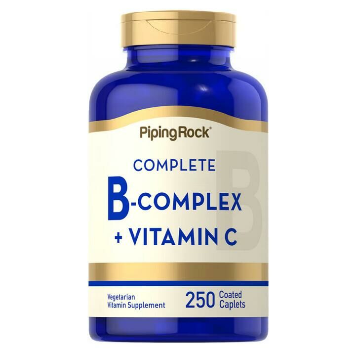 【 Piping Rock 】現貨 B complex + C 維他命B群 +C 250顆