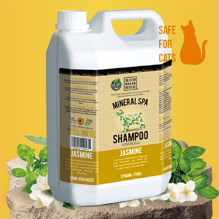 RELIQ⎜火山礦物泥+茉莉精華納米洗毛精 1gal (REL-0431)