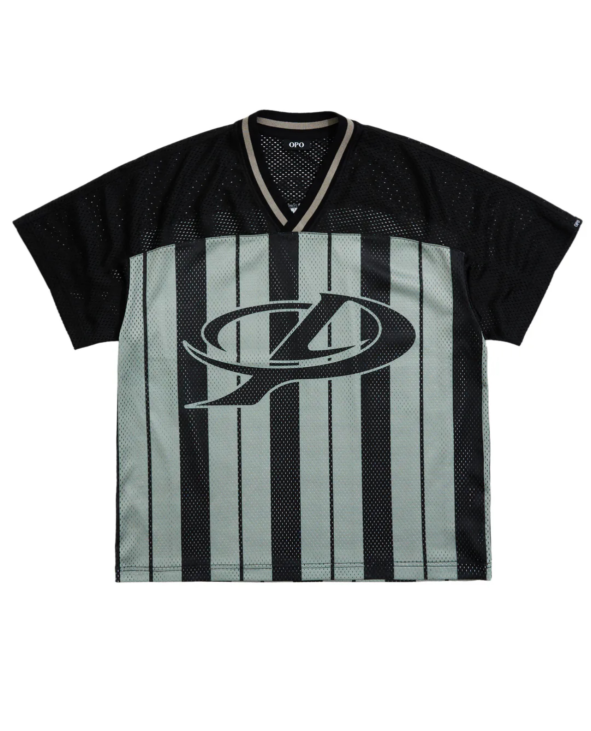 OPO 條紋網眼球衣