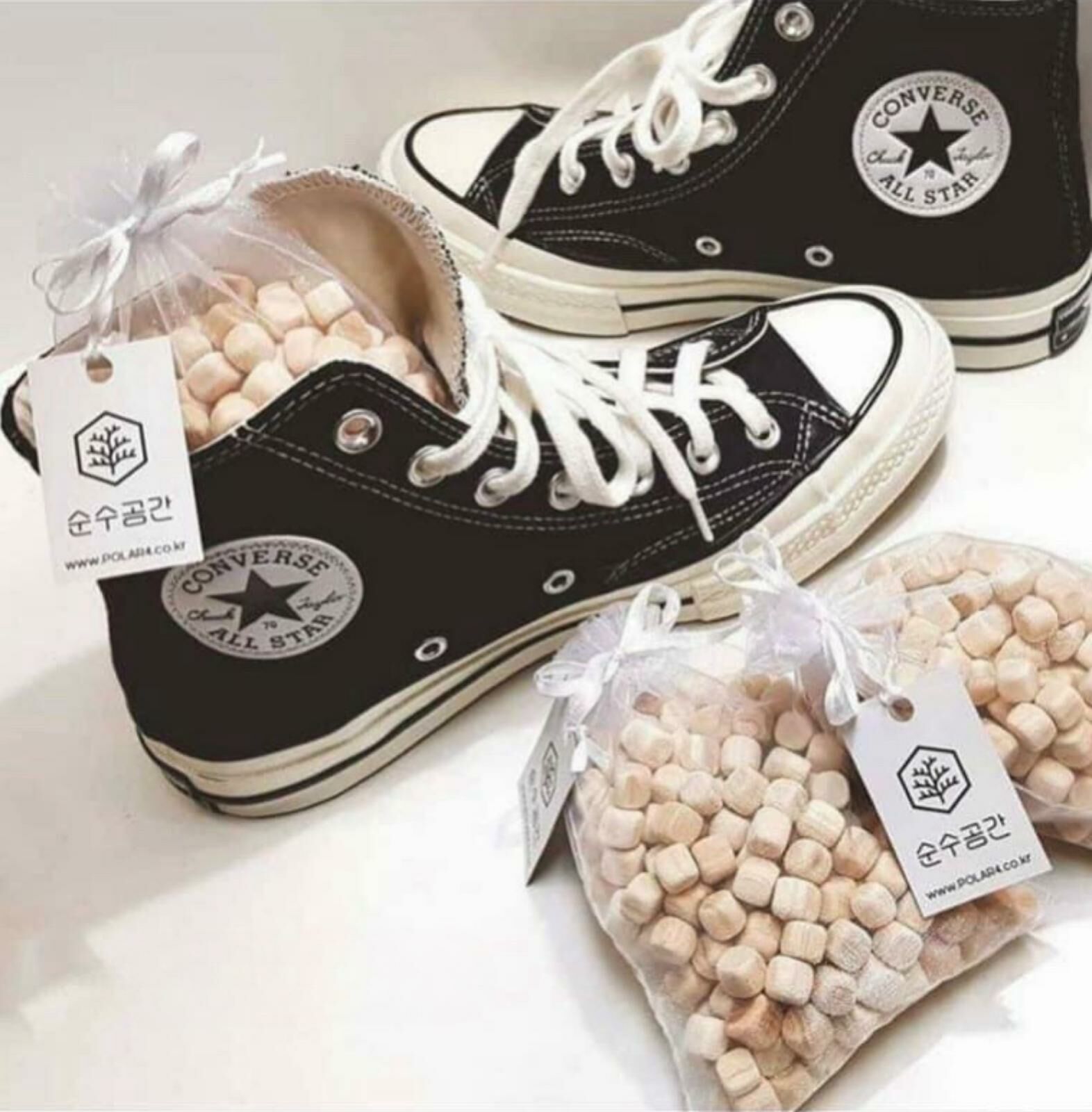 現貨 韓國熱賣POLAR4天然檜木香塊包（#919門口）