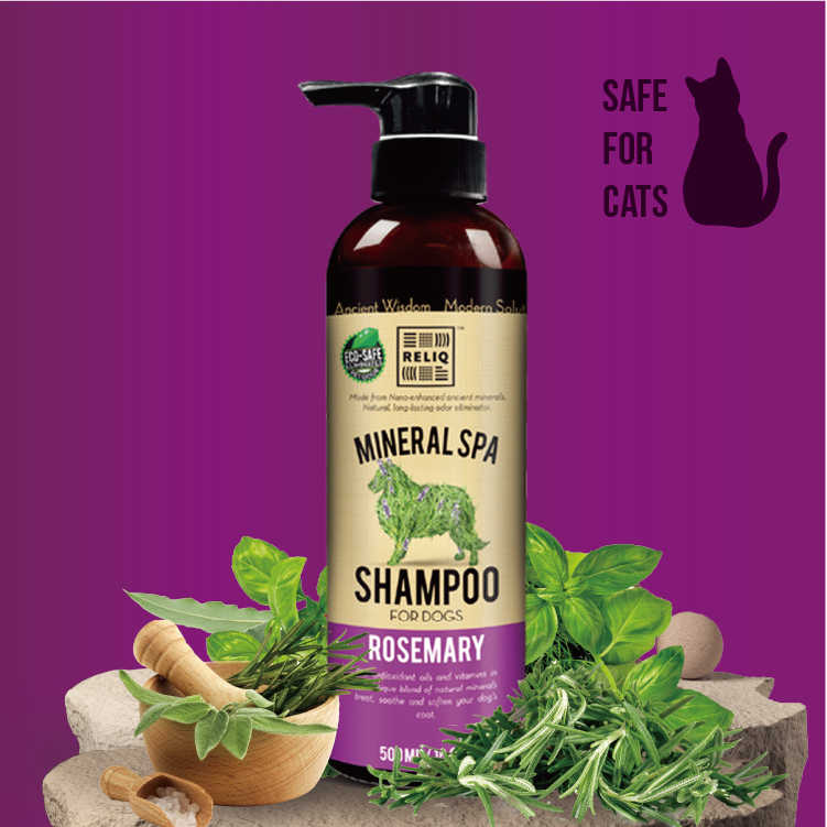 RELIQ⎜火山礦物泥+迷迭香精華納米洗毛精 500ml (REL-0400)