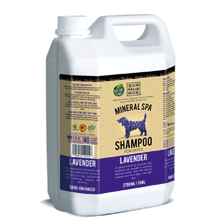 RELIQ爽怡⎜火山礦物泥+薰衣草精華納米洗毛精 1gal (REL-0448)