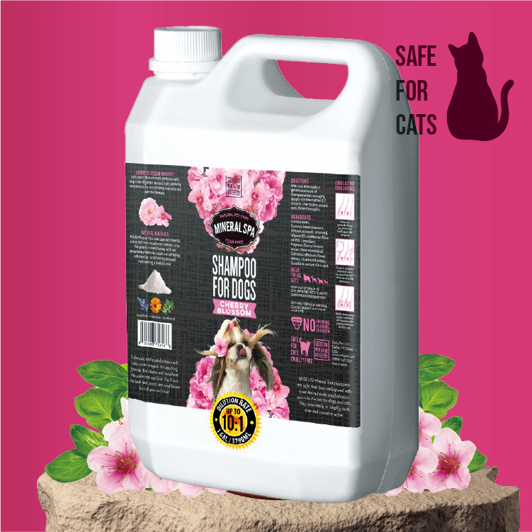 RELIQ⎜火山礦物泥+ 櫻花 / 玫瑰精華納米洗毛精1gal (REL-6566)