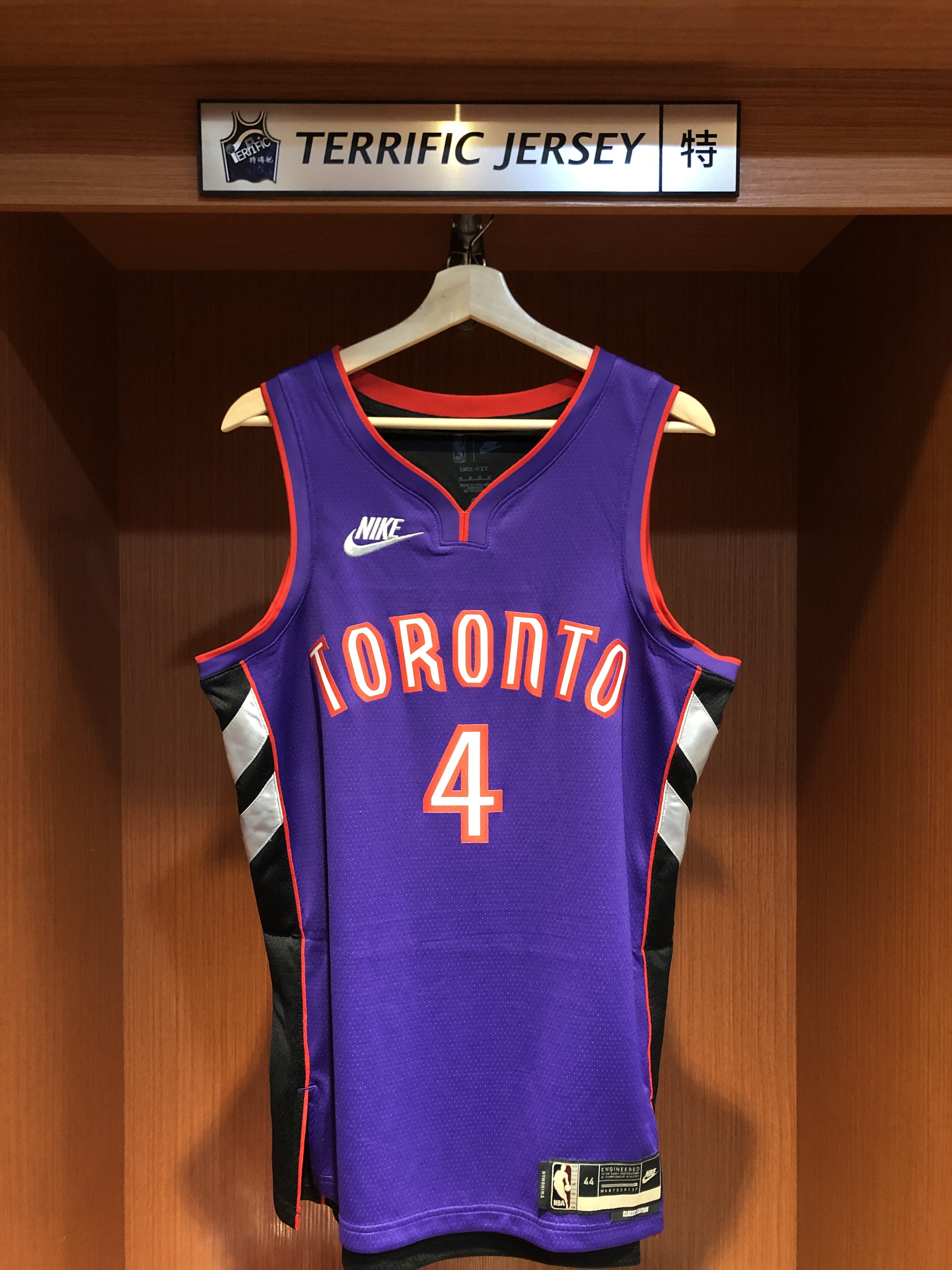 NBA球衣 Scottie Barnes 多倫多暴龍復古紫黑 HWC Nike Swingman 球迷版 熱轉印 全新