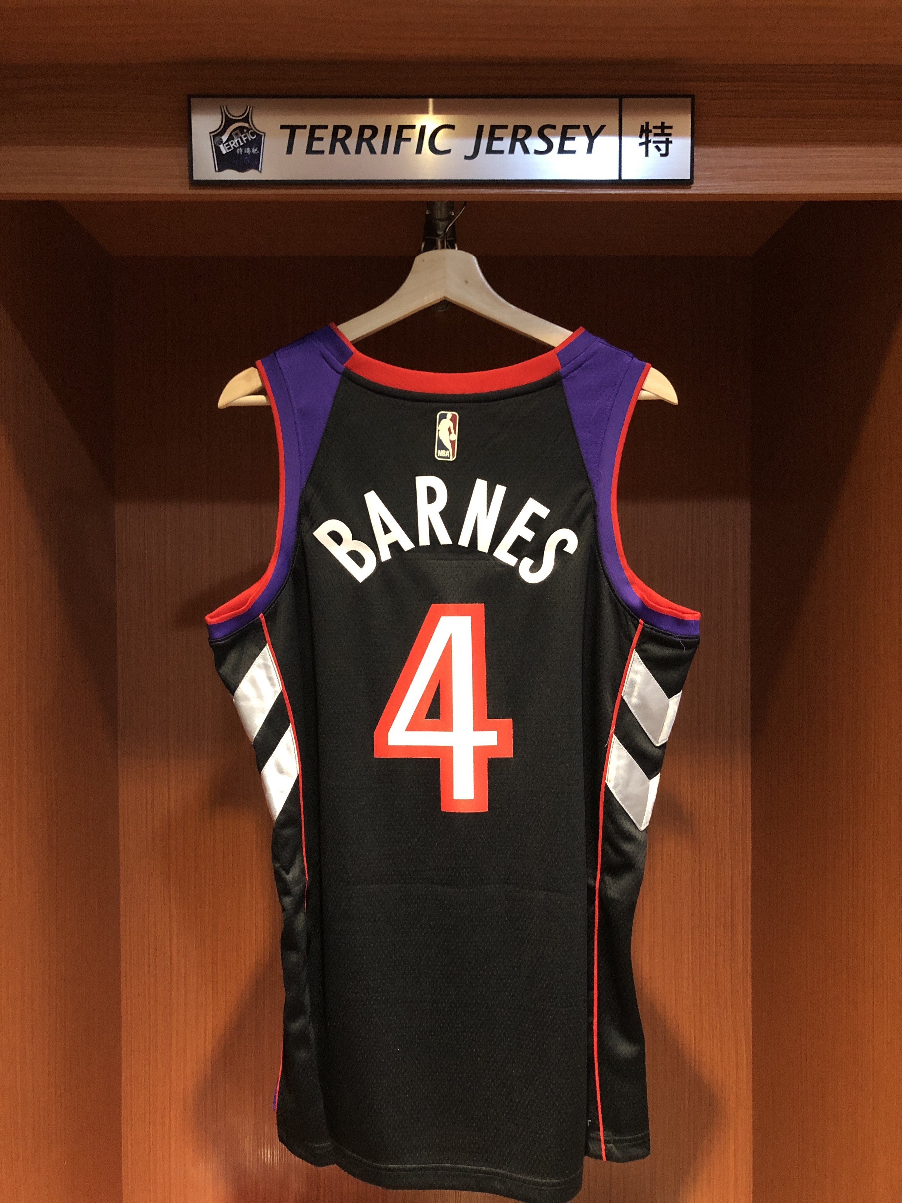 NBA球衣 Scottie Barnes 多倫多暴龍復古紫黑 HWC Nike Swingman 球迷版 熱轉印 全新