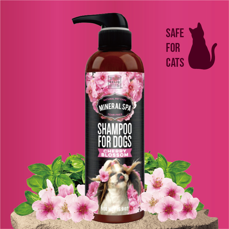 RELIQ⎜火山礦物泥+櫻花玫瑰精華納米洗毛精 500ml (REL-6559)