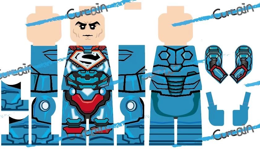 【Curtain】Superman Armor Lex Luthor