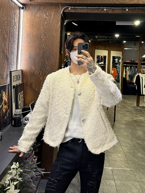 都市粗花呢小香夾克