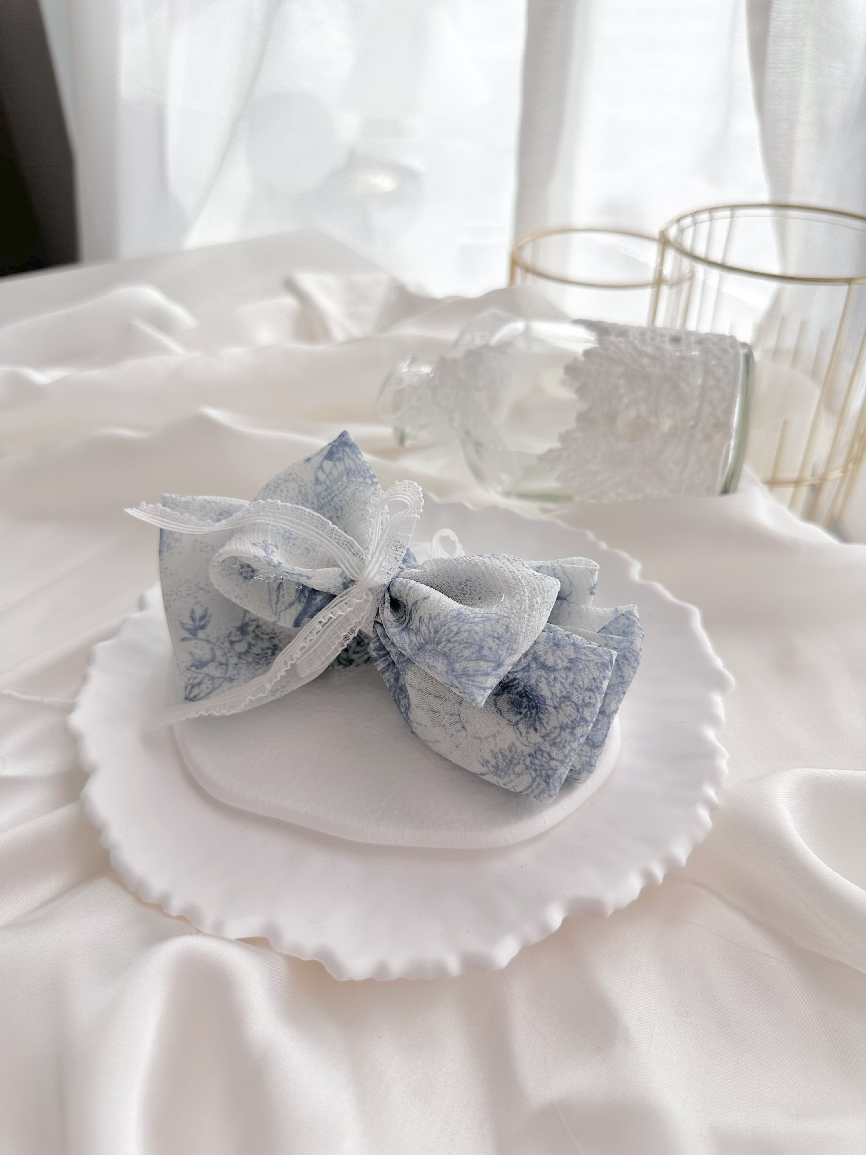 *BJ2 HANDMADE* LE PAPILLON 🦋 RIBBON BANANA CLIP 2024