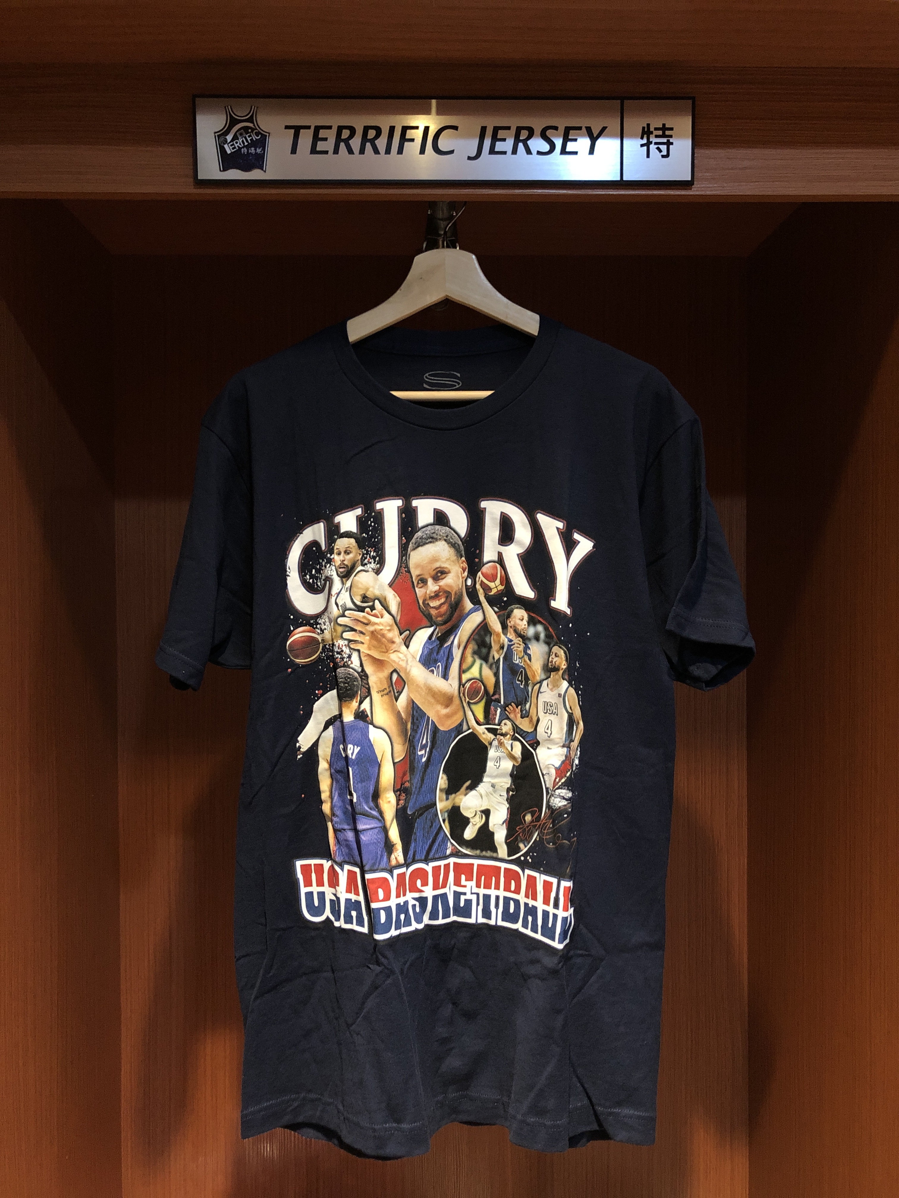 USA短袖 Stephen Curry 美國隊 巴黎奧運短袖 Stadium Essentials Tee 棉質上衣 全新