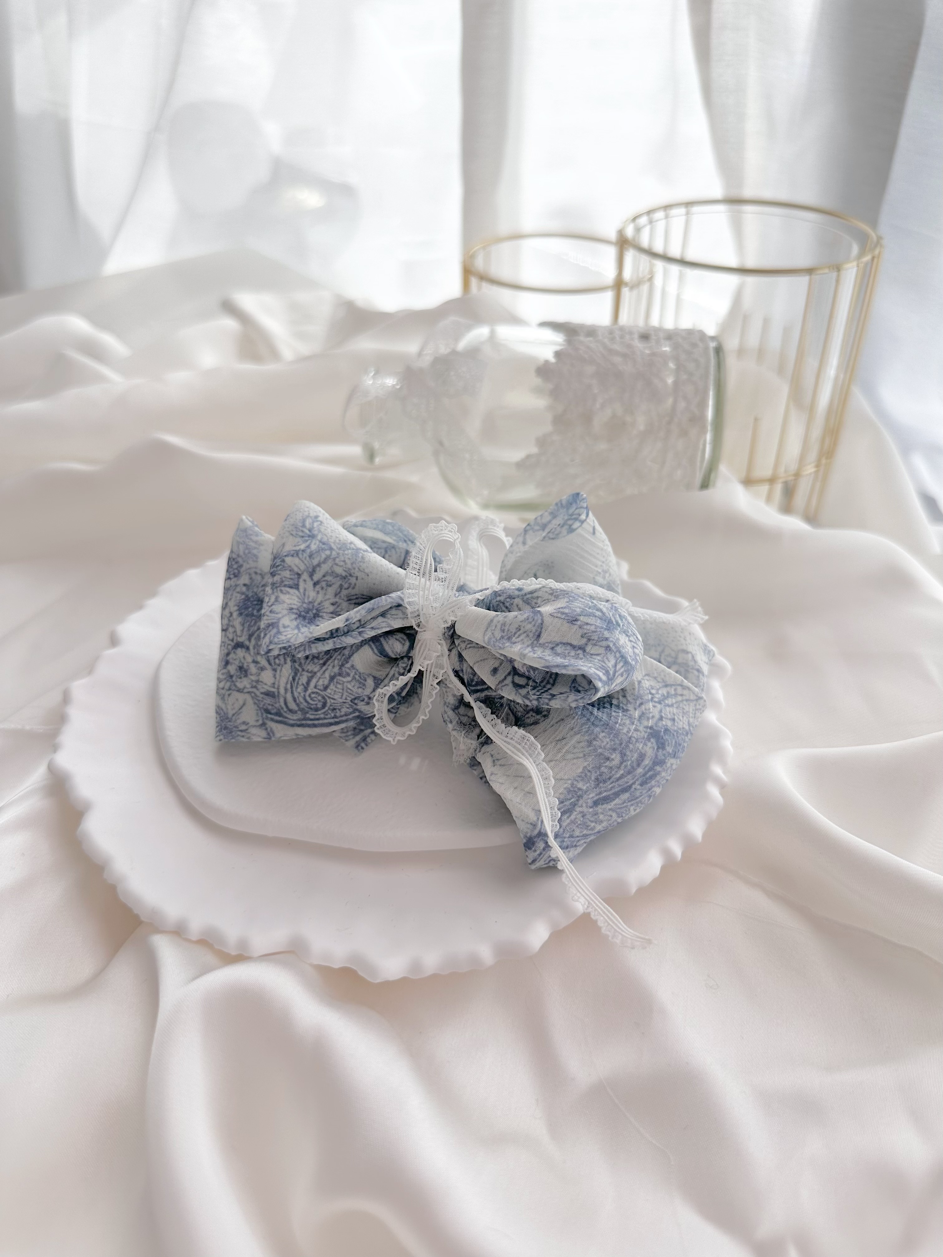 *BJ2 HANDMADE* LE PAPILLON 🦋 RIBBON BANANA CLIP 2024