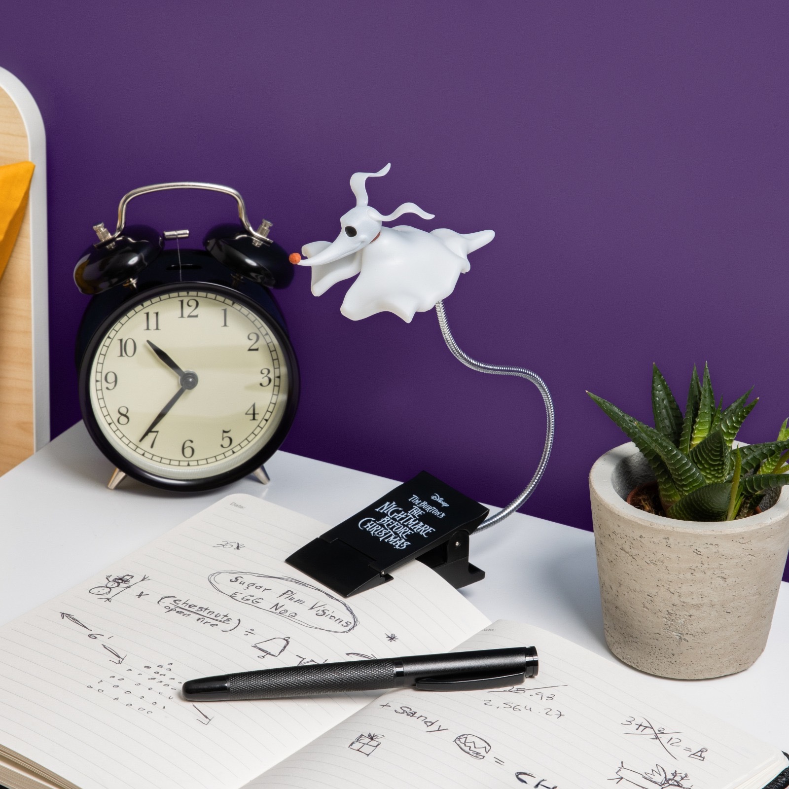 迪士尼怪誕城之夜二合一Zero書夾閱讀燈