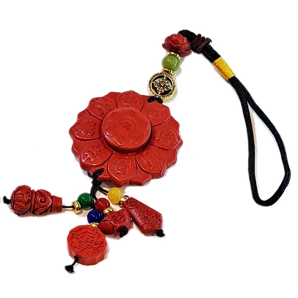 六字真言{硃砂}轉運掛飾【十方】153742