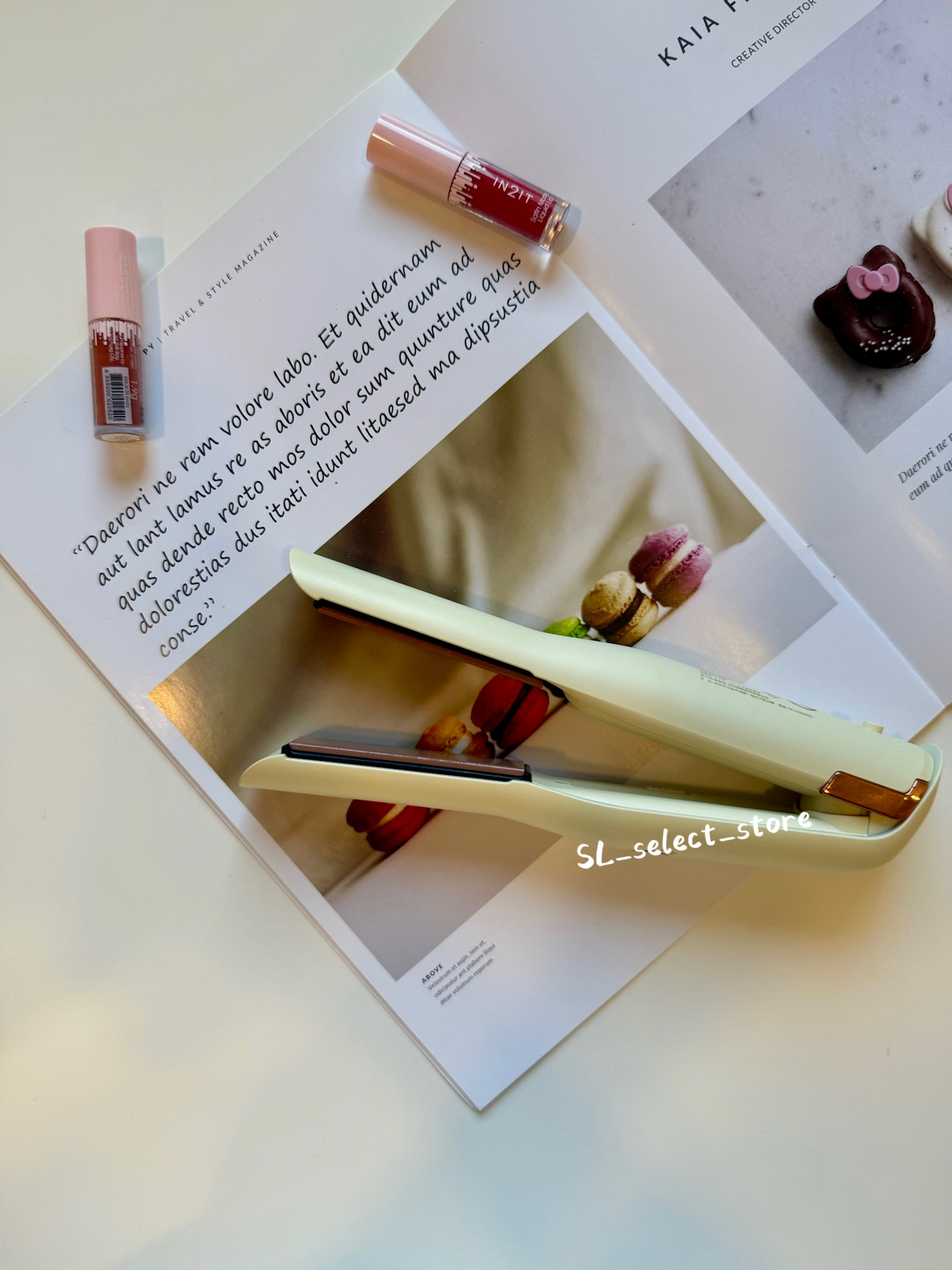 <限時開團> Munichi 沐尼黑 直捲兩用 溫控 無線 離子夾 平板夾 攜帶型