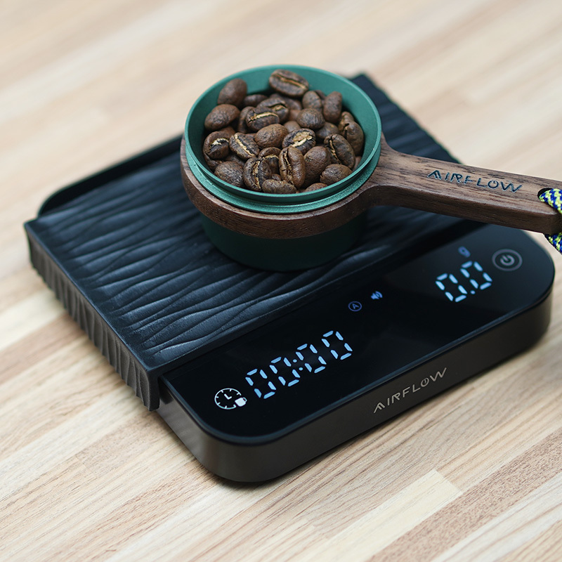 AIRFLOW 咖啡電子秤 Type-c充電 精準秤重0.1g 速流 義式 標準三種模式