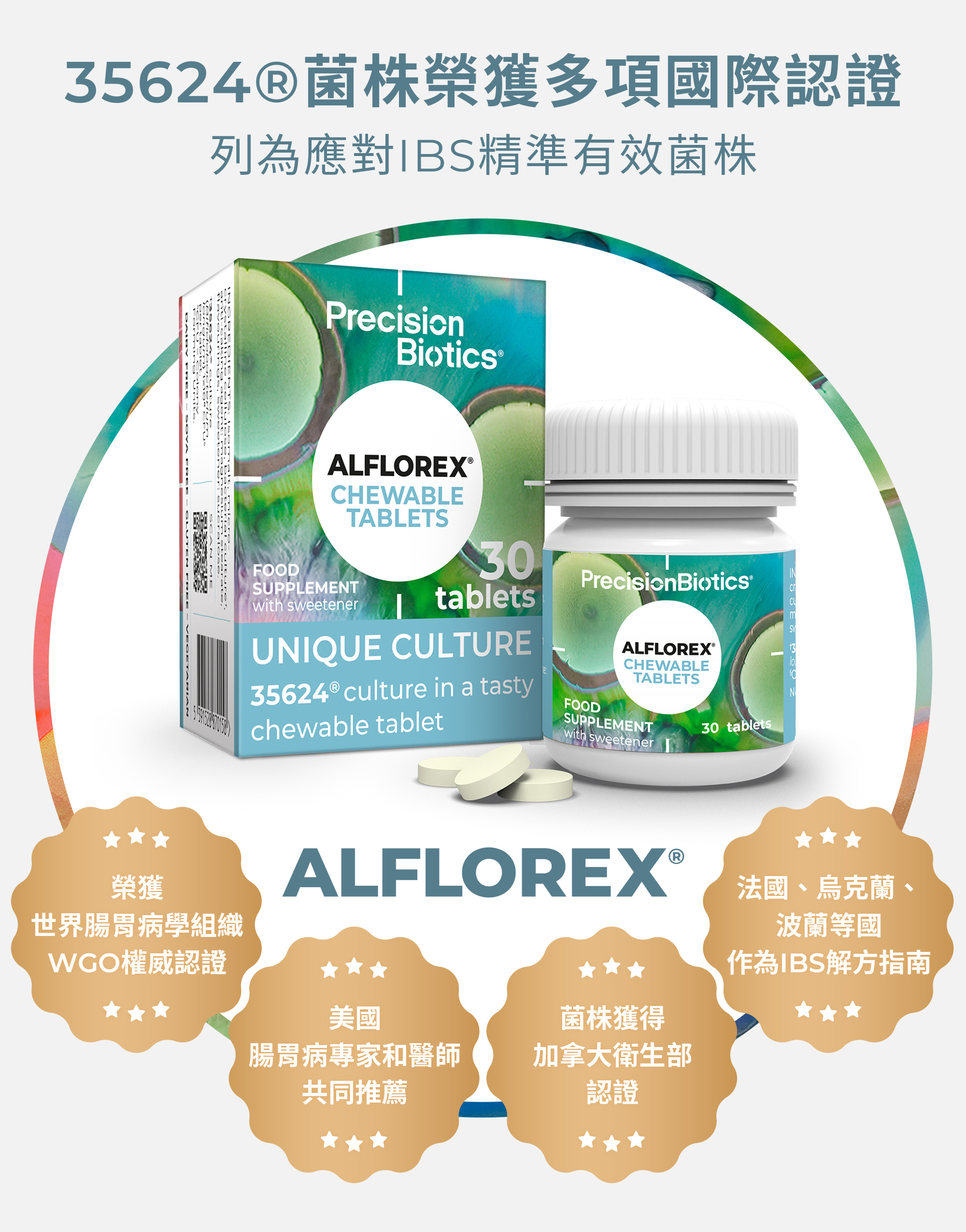 愛爾蘭PB益生菌 普葆 愛弗樂 腸躁症 腸胃問題 腸道健康 排便順暢