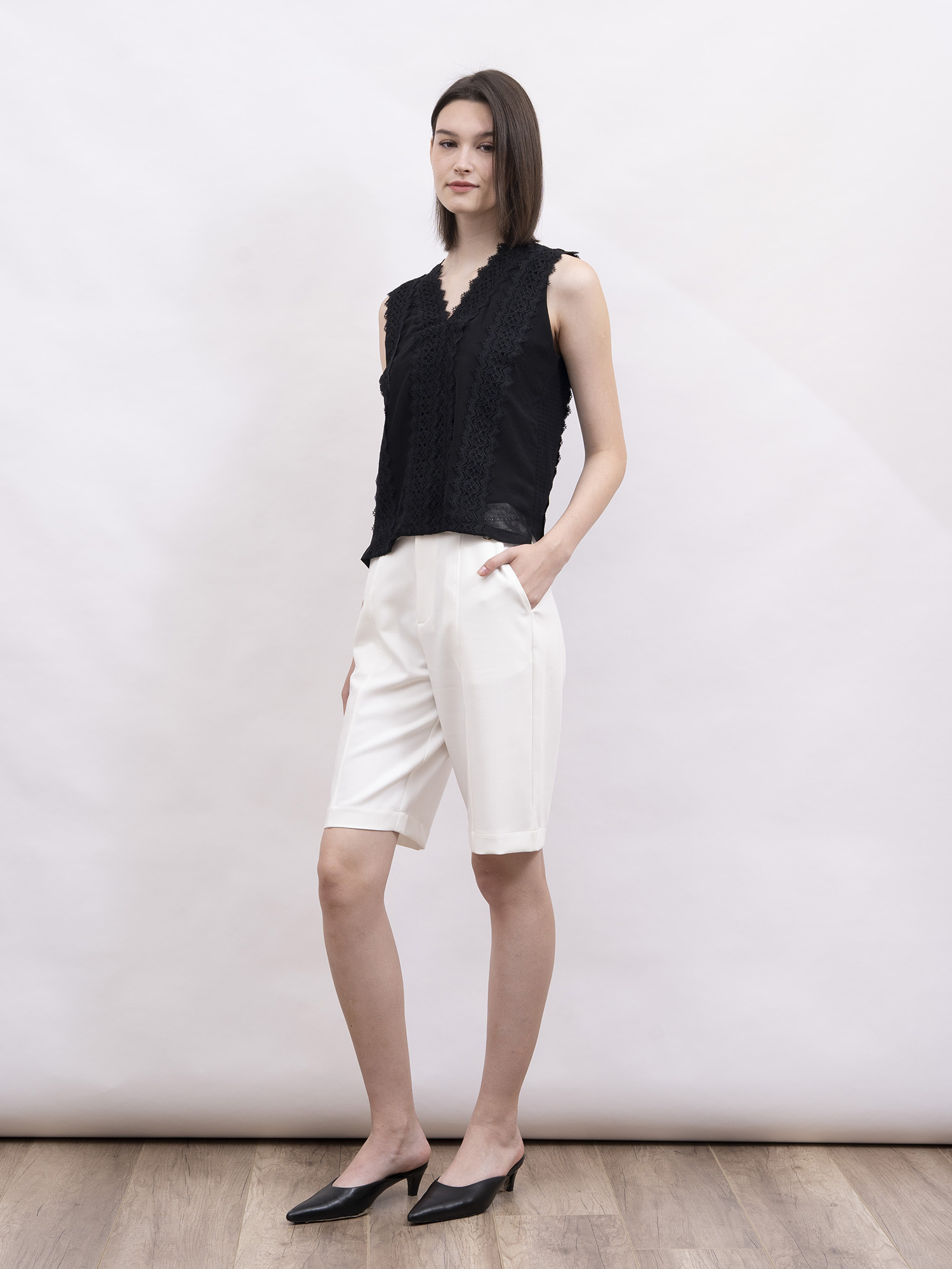 mi-tu 閃石西裝短褲