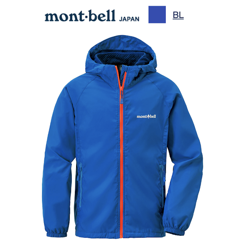 日本 Mont-Bell Light Shell Hooded Jacket Kid's 兒童外套
