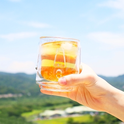 好玻摩艾雙層玻璃杯