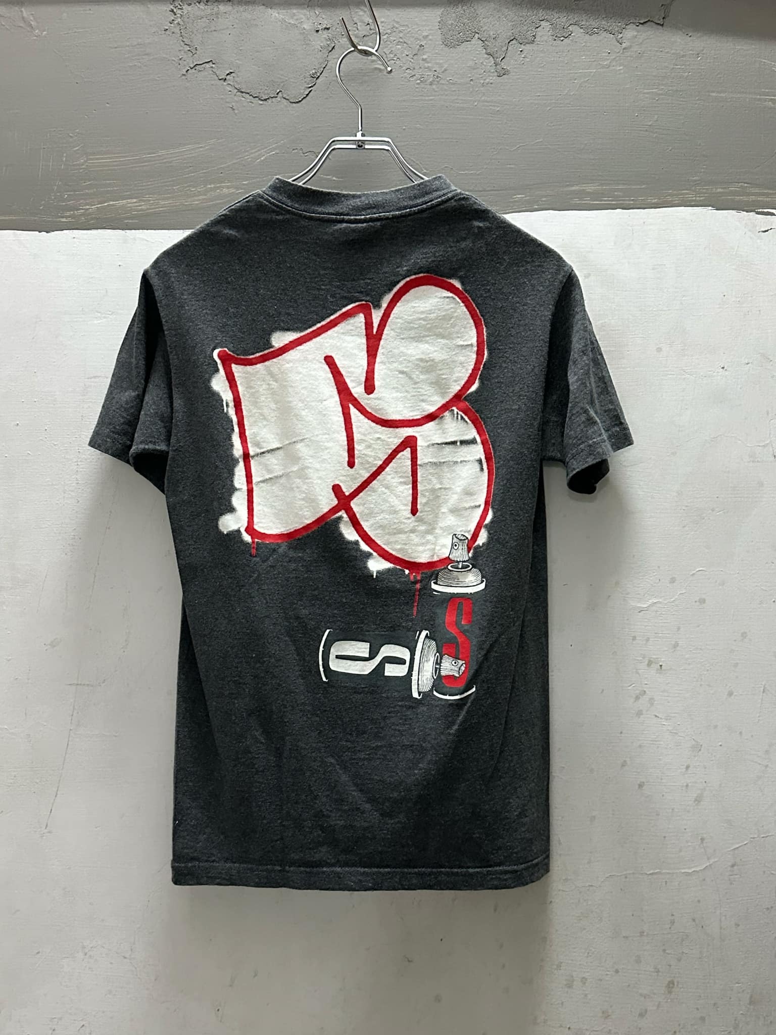 00’s STUSSY Print T-shirt Made in USA